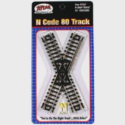 Atlas Code 80 45 Degree Crossing N (ATL2567)