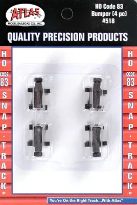 Atlas HO Code 83 Bumper (4) (ATL518)