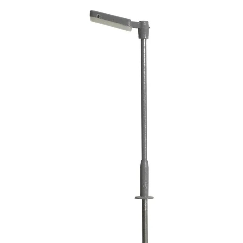 Atlas HO Single Arm Parking Lot Light Gray, Cool White LED (3) (ATL70000172)