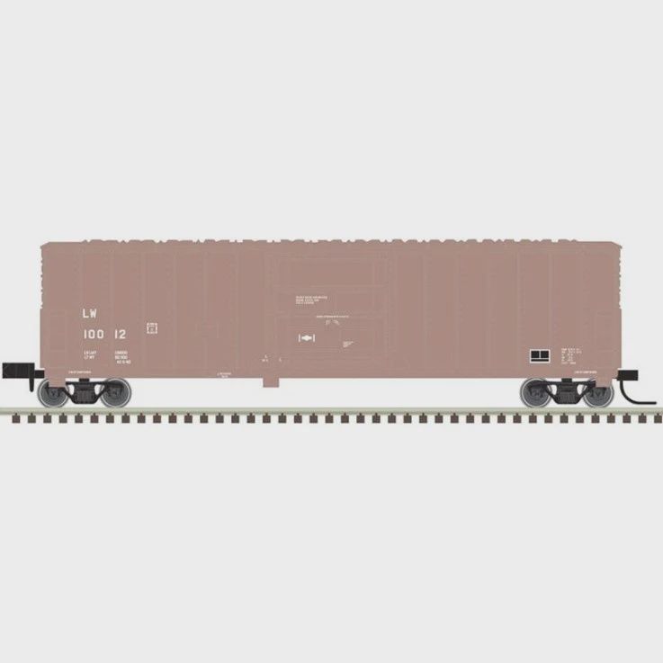 Atlas N 50' FGE Box, Louisville &amp; Wadley Railway #10012 (ATL50003579)