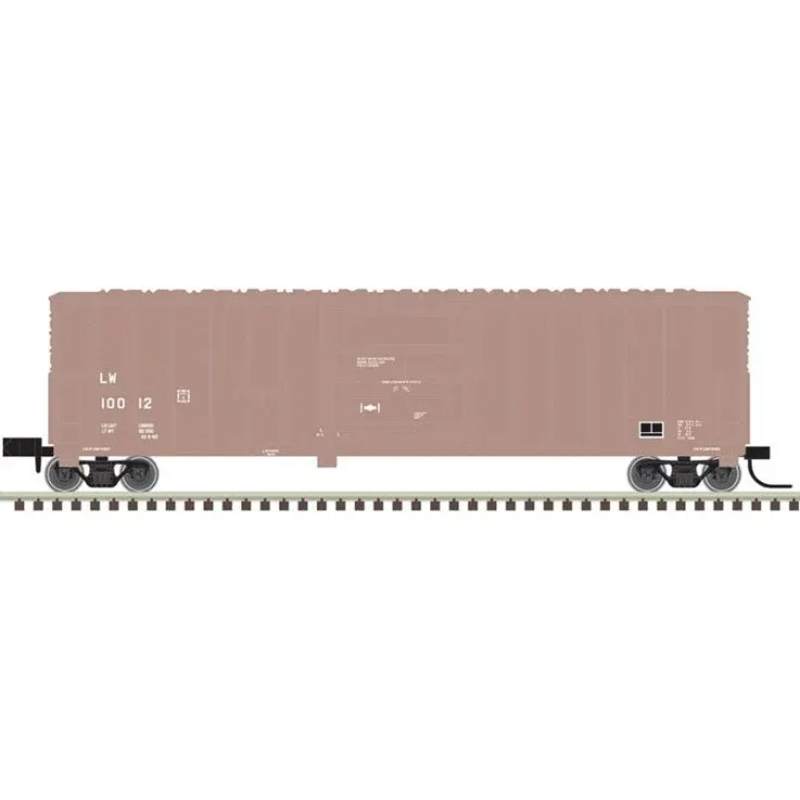 Atlas N 50' FGE Box, Louisville &amp; Wadley Railway #10012 (ATL50003579)