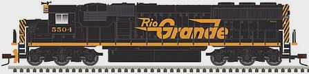 Atlas SD50 Denver &amp; Rio Grande #5504 DCC Ready (ATL40005189)