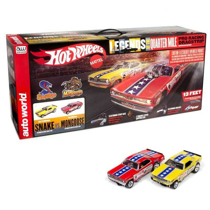 Auto World 13' Snake vs Mongoose Drag Set (RDZSRS330)