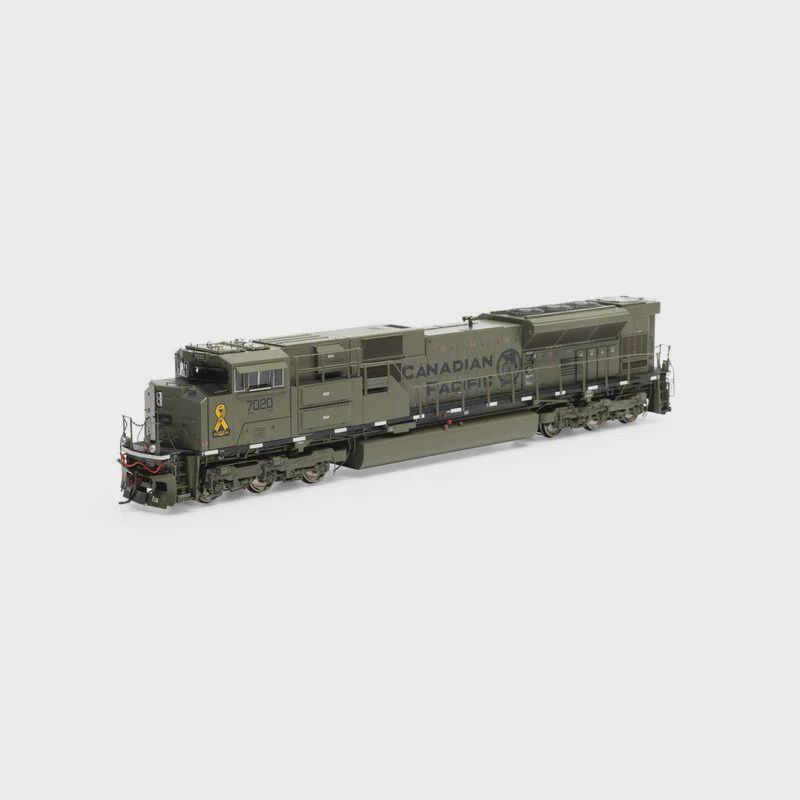 Athearn HO SD70ACu w/DCC &amp; Sound, CPR/Military #7020 (ATHG75853)
