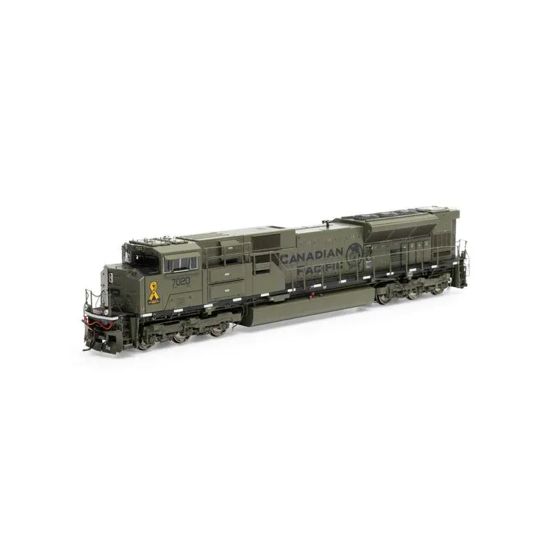 Athearn HO SD70ACu w/DCC &amp; Sound, CPR/Military #7020 (ATHG75853)