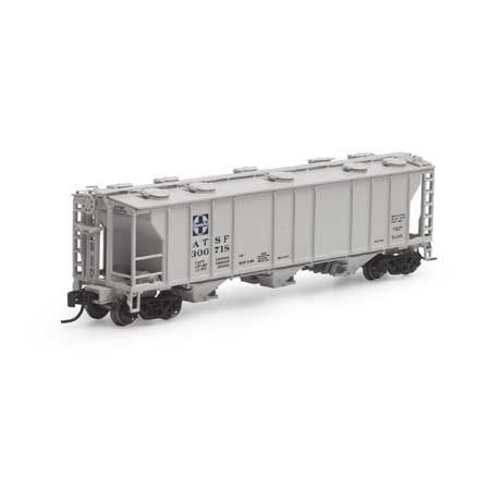 Athearn N PS-2 2893 3-Bay Covered Hopper, SF #300718 (ATH28327)