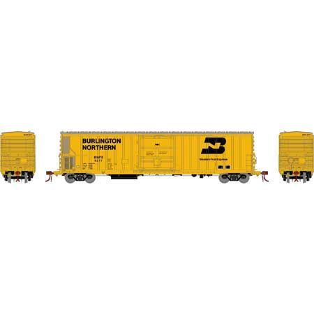 Athearns N FGE 57' Mechanical Reefer, BNFE/Yellow #9277 (ATH24602)