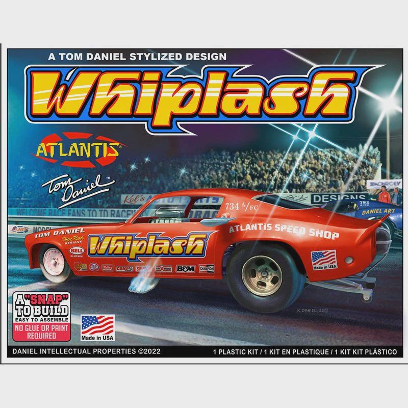 Atlantis Snap Tom Daniel Whiplash Funny Car 1:25 (AANM8276)