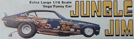 Atlantis Models Jungle Jim Vega Funny Car 1/16 (AANH1486)