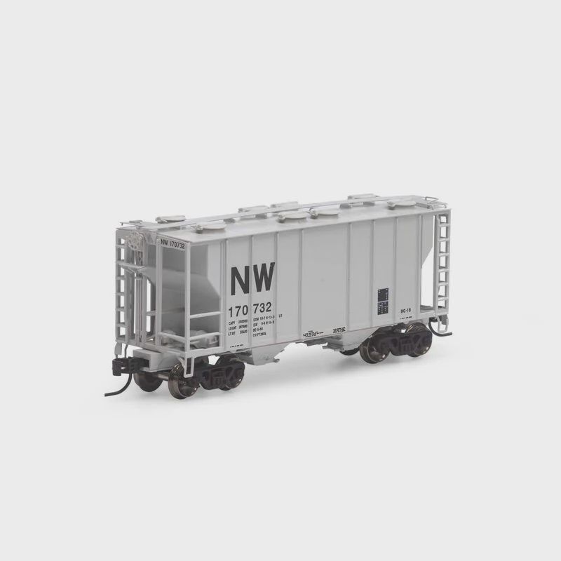 Athearn N PS-2 2600 Covered Hopper, N&amp;W #170732 (ATH17054)