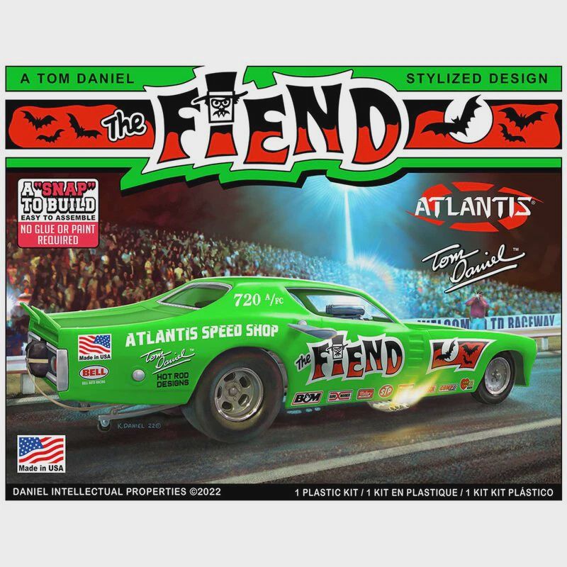 Atlantis Snap Tom Daniel Fiend Funny Car 1:25 (AANM8278)