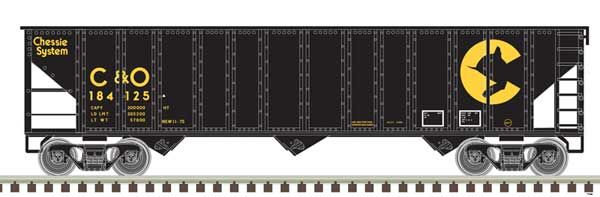 Atlas Chessie System C&amp;O 184125 (black, yellow) (ATL50005863)
