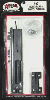 Atlas Code 100 Manual Switch Machine Right-Hand HO (ATL63)