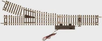 Atlas Code 83 22" Radius Snap Switch Left-Hand HO (ATL546)