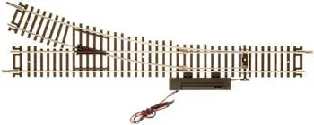 Atlas Code 83 22" Radius Snap Switch Left-Hand HO (ATL546)