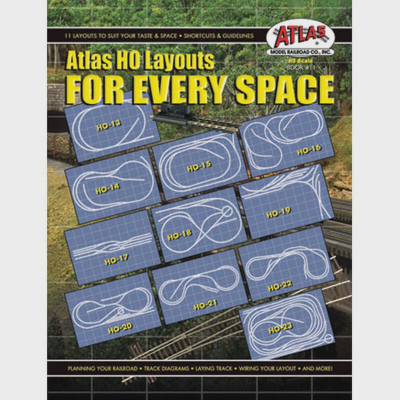 Atlas HO Layouts For Every Space (ATL11)