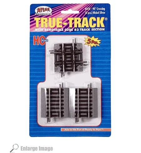 Atlas HO True-Track 90 Degree Crossing (ATL476)