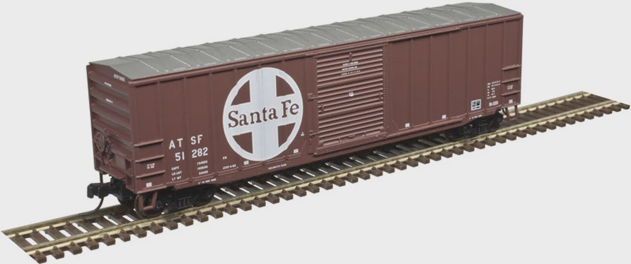 Atlas N Trainman 50'6" Box Car Santa Fe #51266 (ATL50004281)