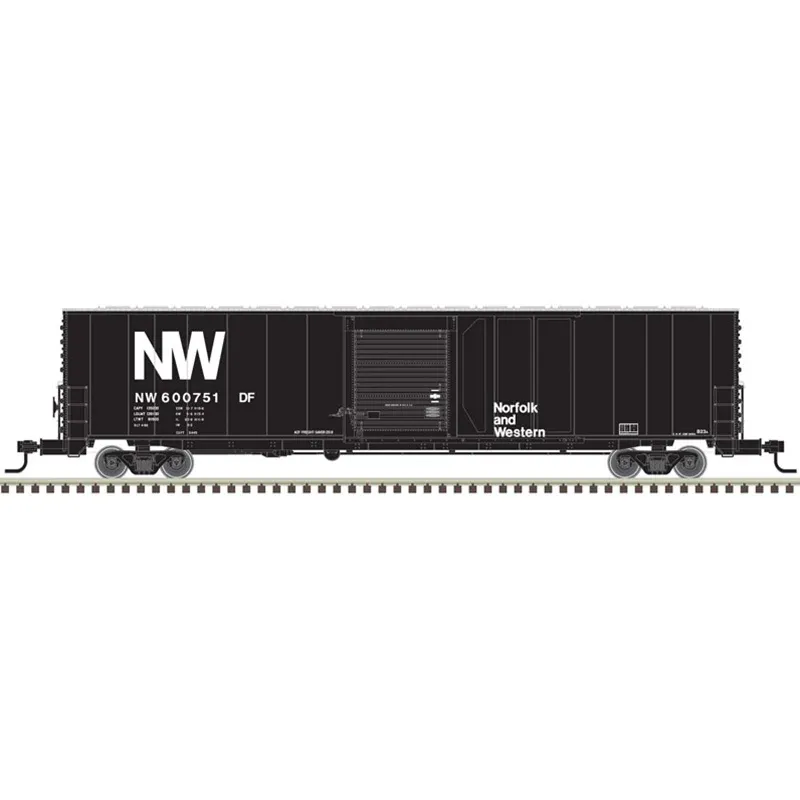 Atlas O 60' Single Door Auto Box, N&amp;W (ATO3005917)