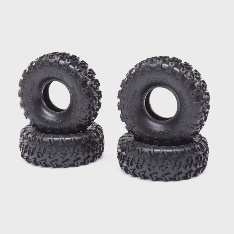 AXIAL 1.0 Rock Lizards Tires 2.44" (4): SCX24 (AXI40007)