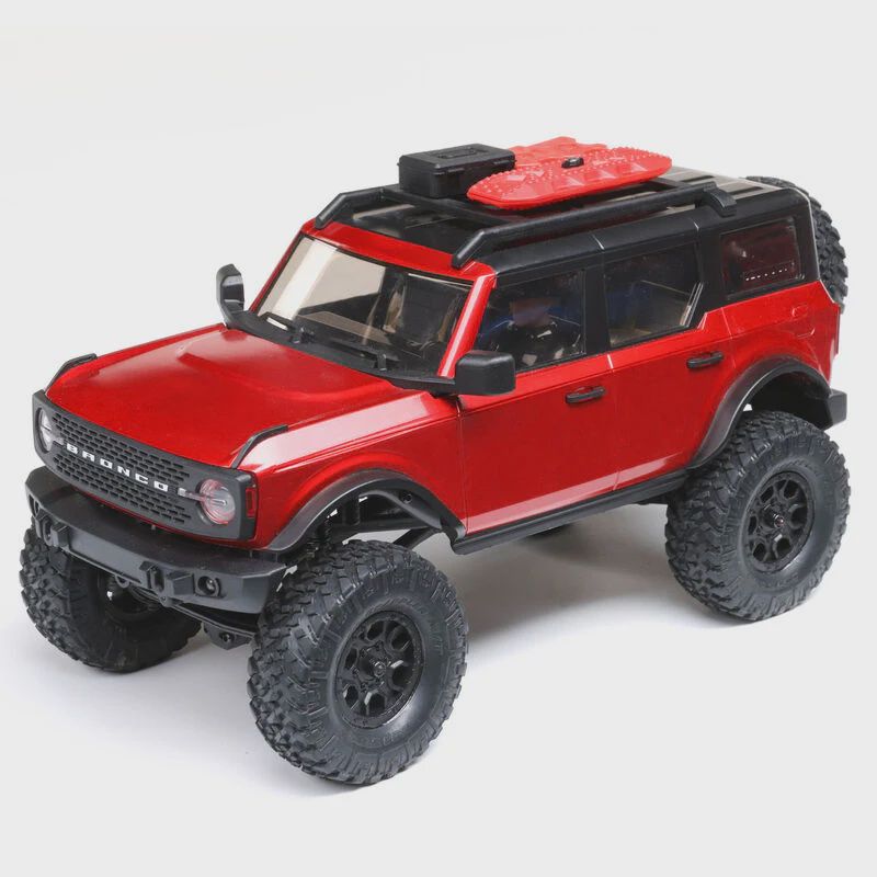Axial 1/24 SCX24 2021 Ford Bronco 4WD Truck RTR, RED (AXI00006T1)