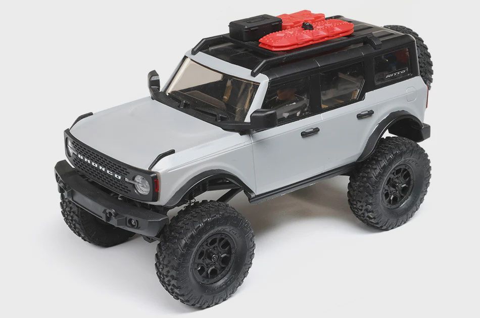 Axial 1/24 SCX24 2021 Ford Bronco 4WD Truck RTR, Grey (AXI00006T2)