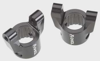 Axial Aluminum C-Hub Carrier Black XR10 (2) (AX30762)