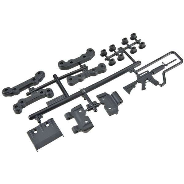 Axial Chassis Guard/Toe Block Insert Set Fr/Re (AX80100)