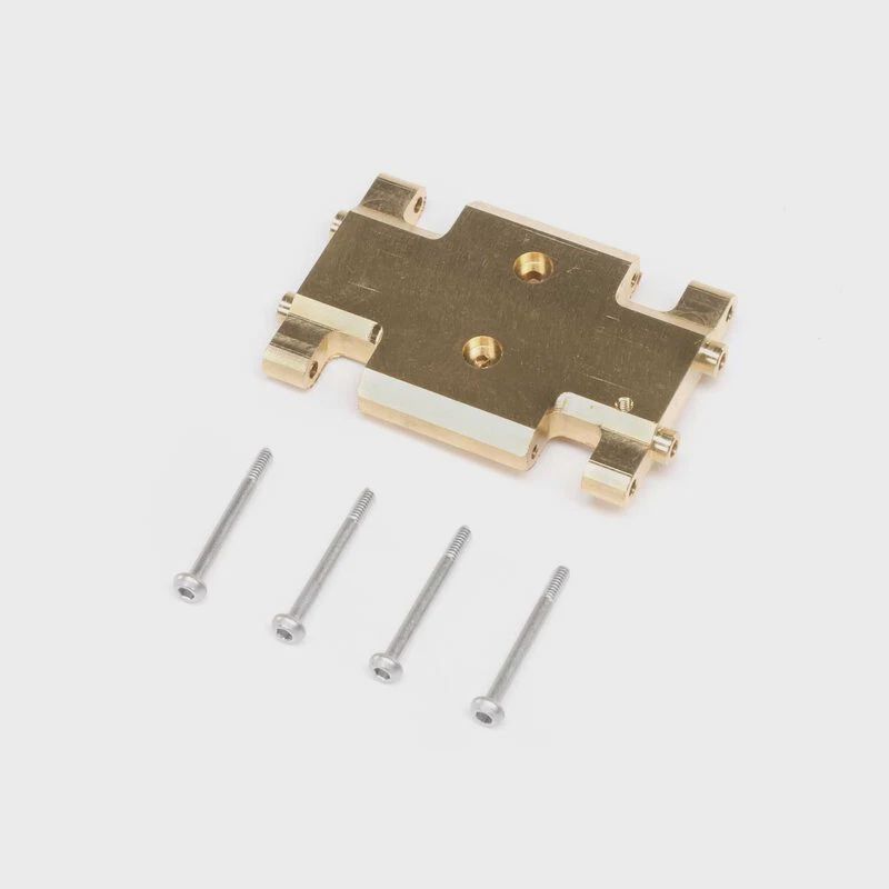 Axial CHASSIS SKID PLATE, BRASS: AX24 (AXI301002)