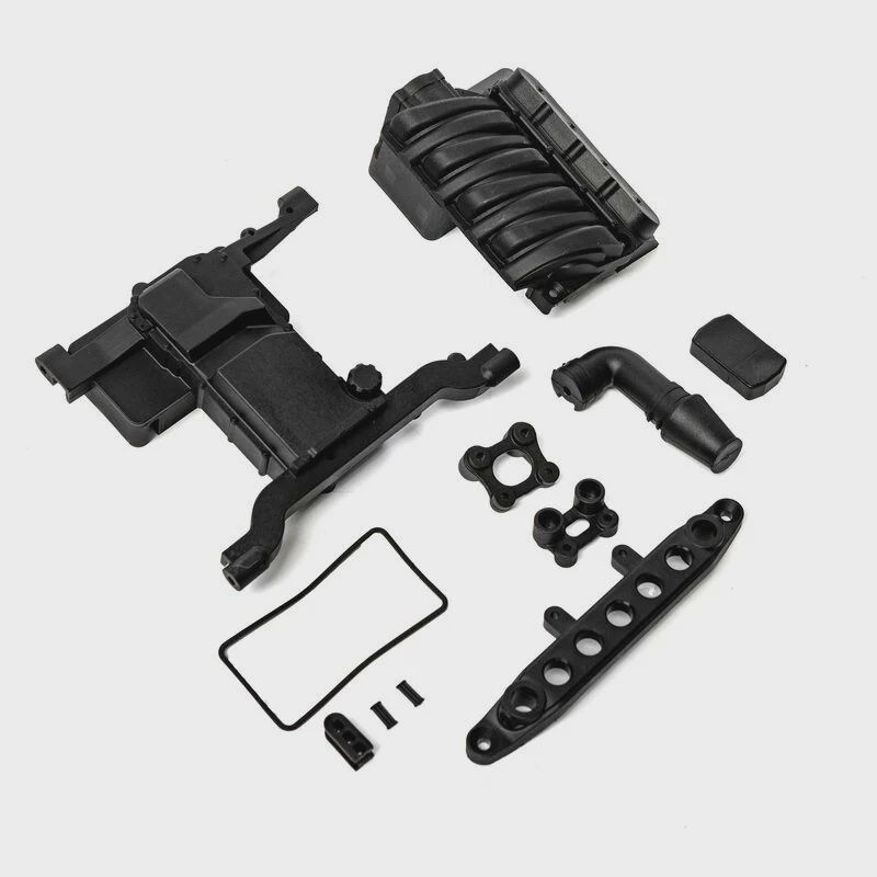 Axial SCX6 Front Servo Mount w/Engine Cover &amp; Seals (AXI251005)