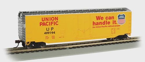 Bachmann 18038 HO 50' Plug-Door Boxcar Silver Series Union Pacific 499194 (BAC18038)