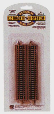 Bachmann 5" Straight Nickel Silver E-Z (6) N (BAC44811)