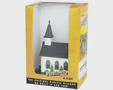 BACHMANN Country Church Built-Up N (BAC557315