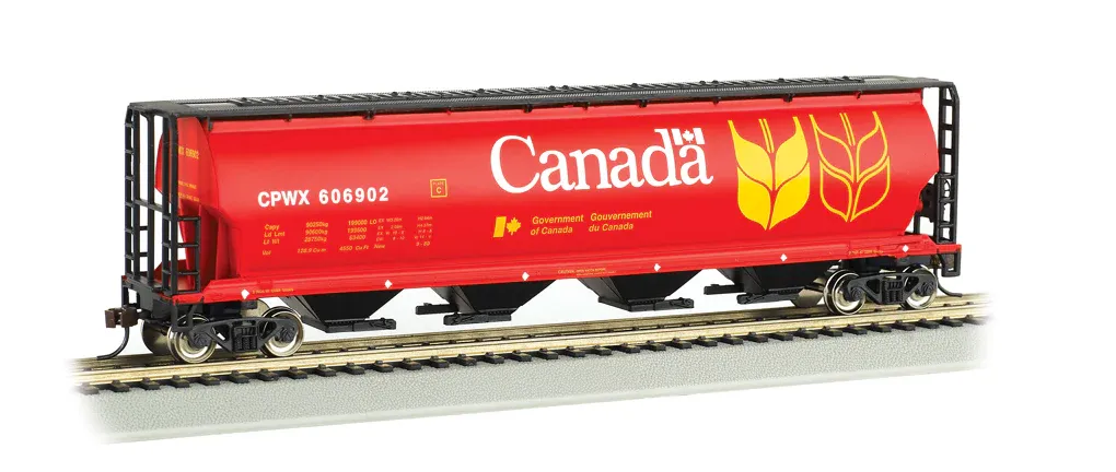 Bachmann HO Cylindrical Hopper, Canada Grain (BAC19131)