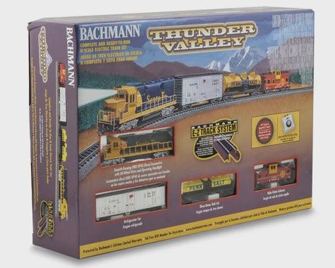Bachmann N-Scale Thunder Valley Train Set (Santa Fe) (BAC24013)