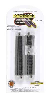 Bachmann Straight Short Assorted Nickel Silver N (BAC44829)