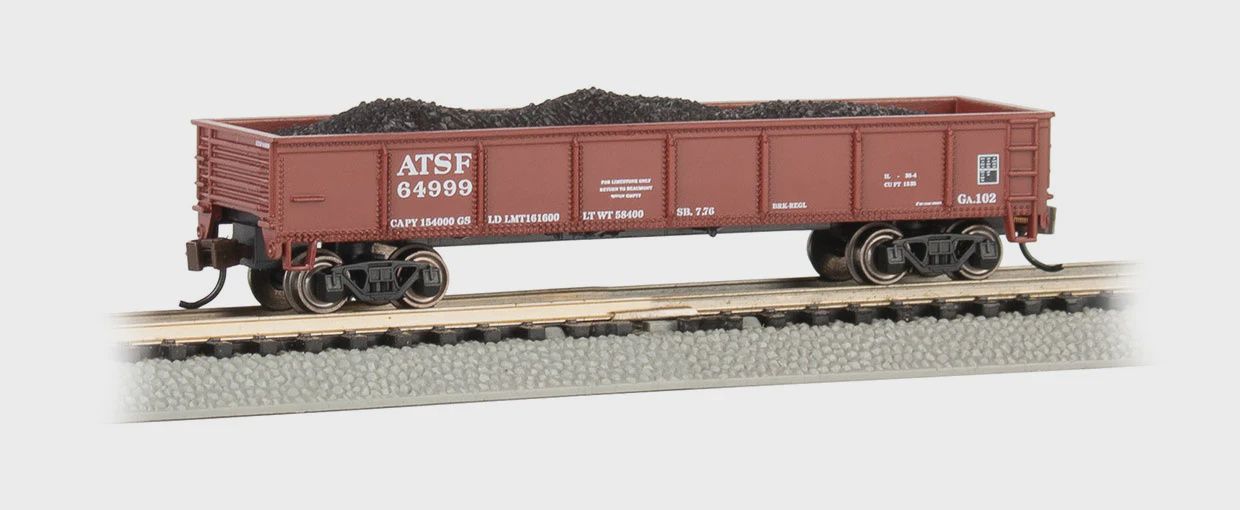 Bachmann Trains ATSF #64999 - 40' GONDOLA (N SCALE) (BAC17251)