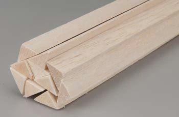 Balsa 1/2 x 1/2 x 36 Triangle (107)