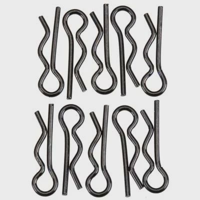 Axial Body Clip 6mm Black (10) (AXA1059)