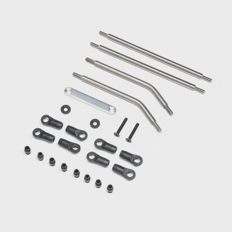 Axial Front Upper/Lower Links Set, Titanium: AXP8 (AXI-2204)