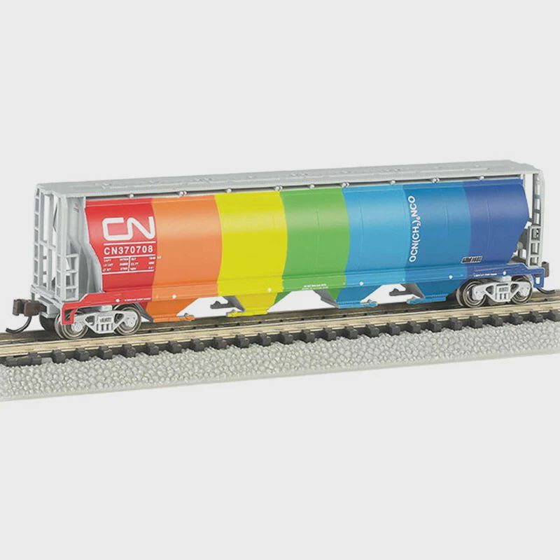 Bachmann N 4-Bay Cylindrical Hopper, CN/Demonstrator (BAC19151)