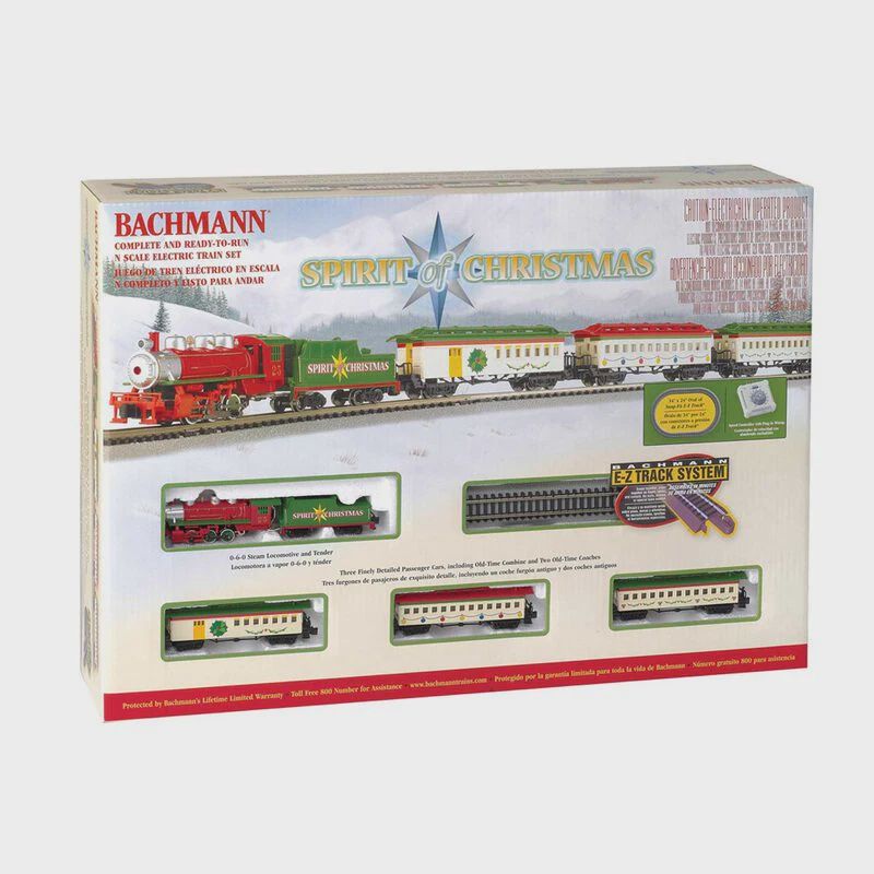 Bachmann N Spirit of Christmas Train Set (BAC24017)