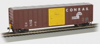Bachmann Trains 50' OUTSIDE BRACED BOX CAR WITH FRED - CONRAIL #166313 (BAC14907)