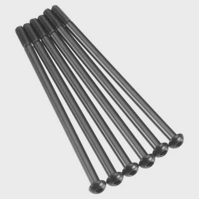 Axial Hex Socket Button Head Screw Shaft M3x61mm Black (AXA0128)