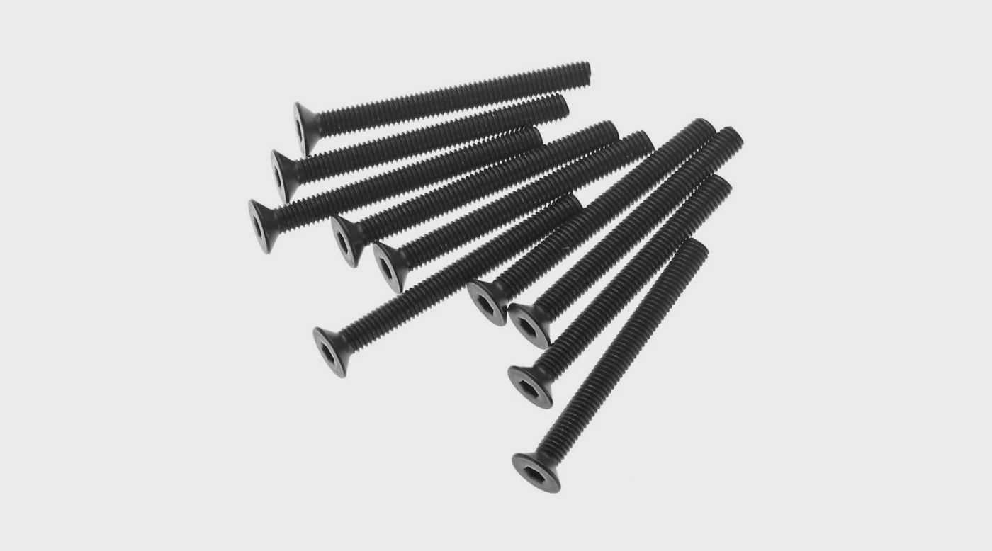 Axial Hex Socket Flat Head M3x30mm Black (10) (AXA0151)