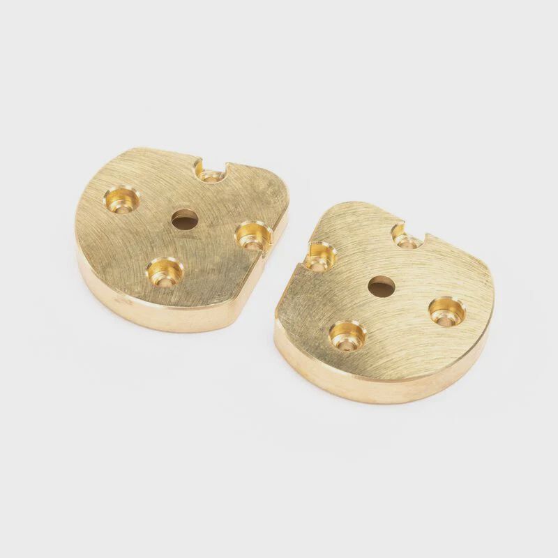 Axial Portal Box Cover, Brass (30g): (AXI312004)
