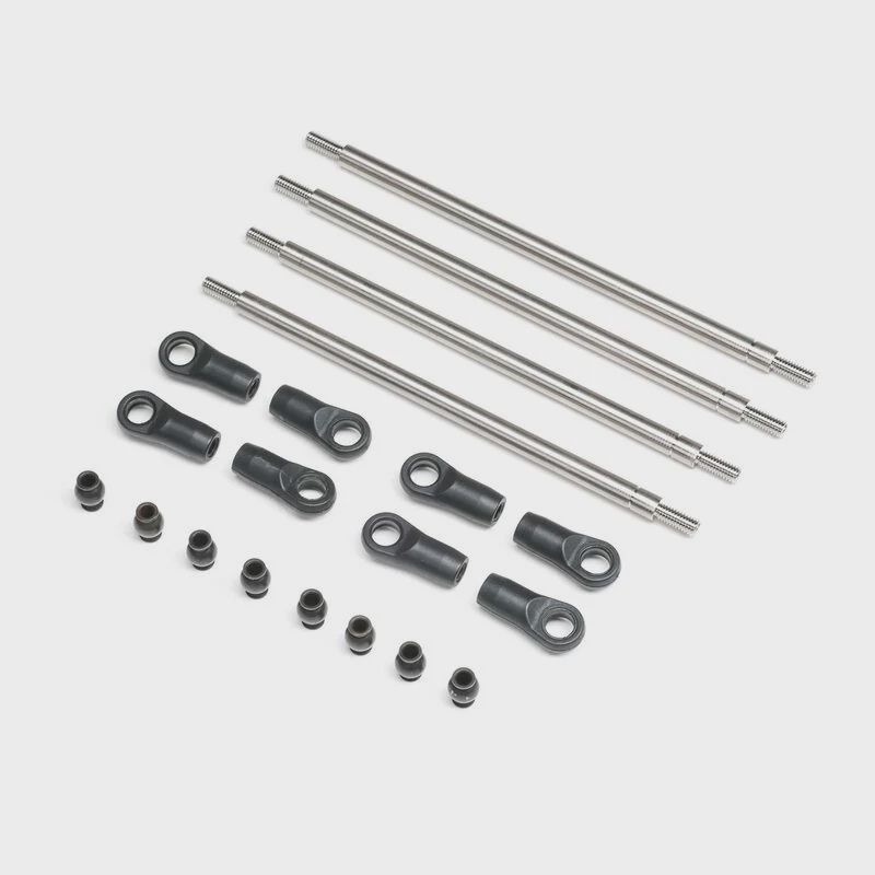 Axial Rear Upper/Lower Links Set, Titanium: AXP8 (AXI-2205)