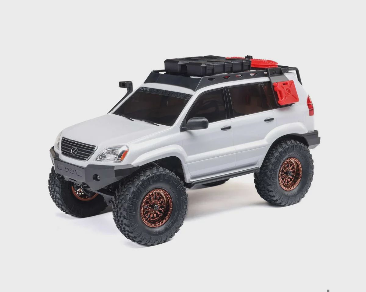 Axial SCX24 Lexus GX 470 1/24 4WD RTR Scale Mini Crawler (White) (AXI1532T1)
