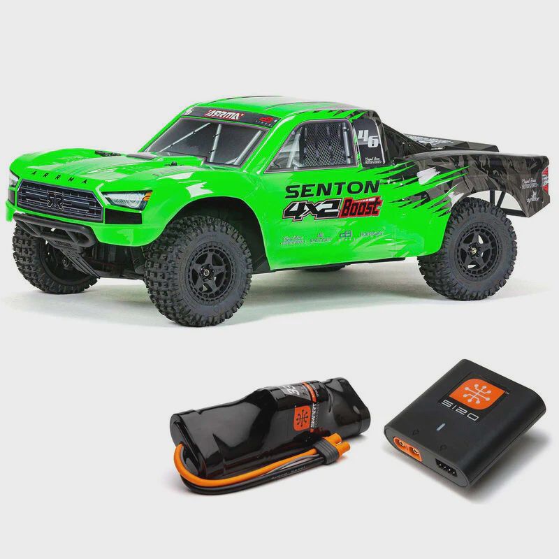 Axial Senton Boost 4X2 550 Mega 1/10 2WD SC Smart Gr/Blk (ARA4103SV4T1)