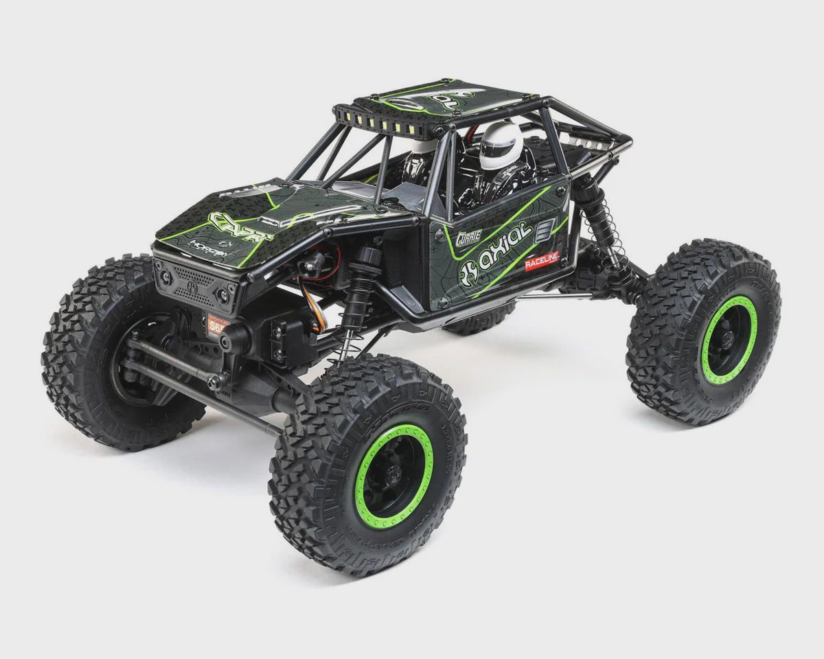 Axial UTB18 Capra 1/18 RTR 4WD Unlimited Trail Buggy (Black) w/2.4GHz Radio, Battery &amp; Charger (AXI01002T1)